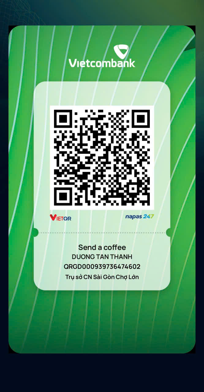 Mã QR để ủng hộ tùy tâm